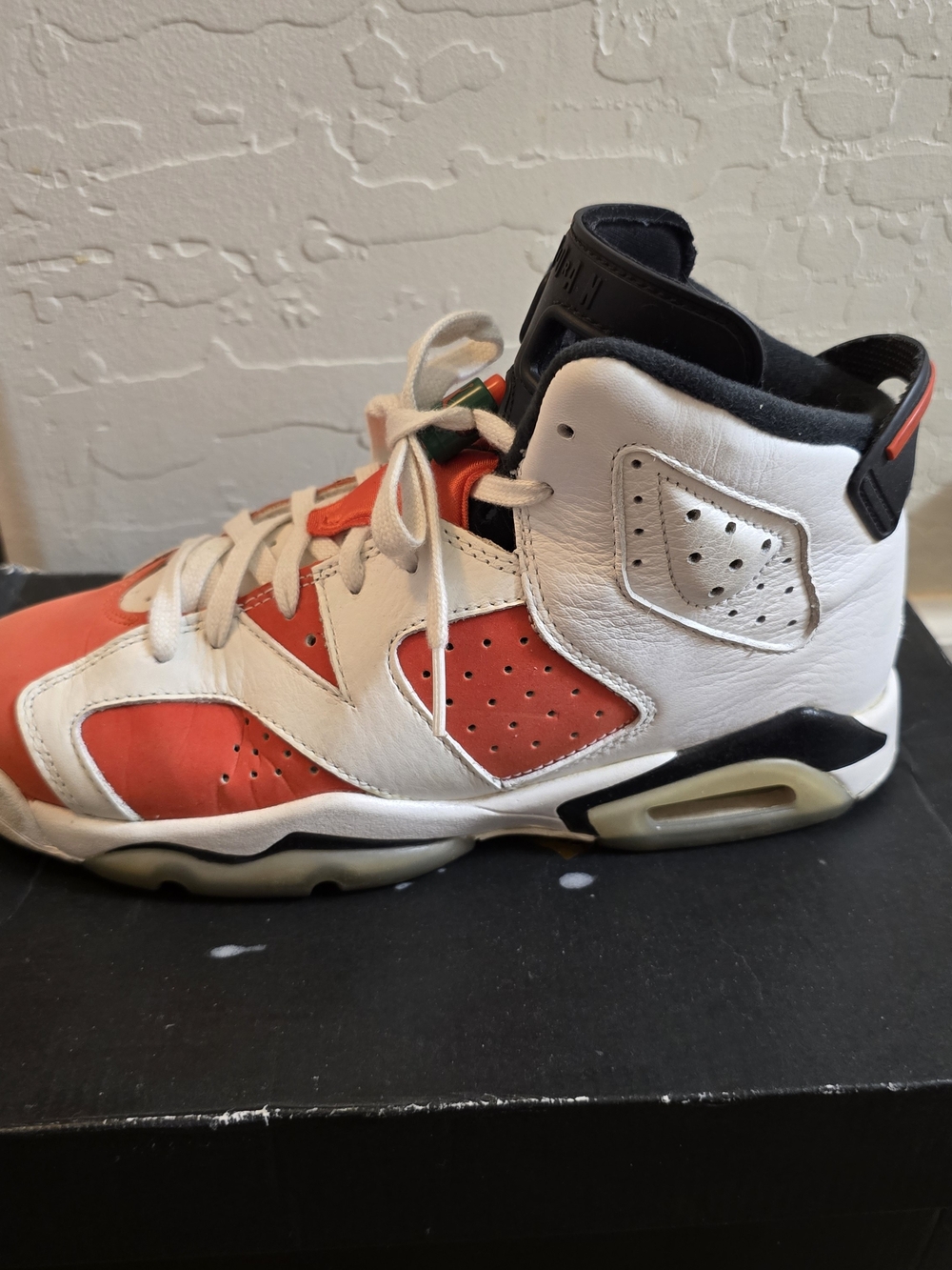 Air Jordan 6 Retro BG 5.5Y Basketball Shoes - Picture 5 of 10